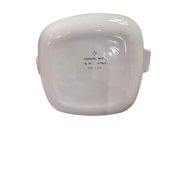 CorningWare Blue Cornflower Casserole Dish with Lid 1¾ Qt - Picture 3 of 4